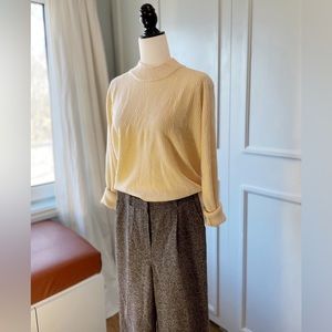 Vintage yellow Sears sweater